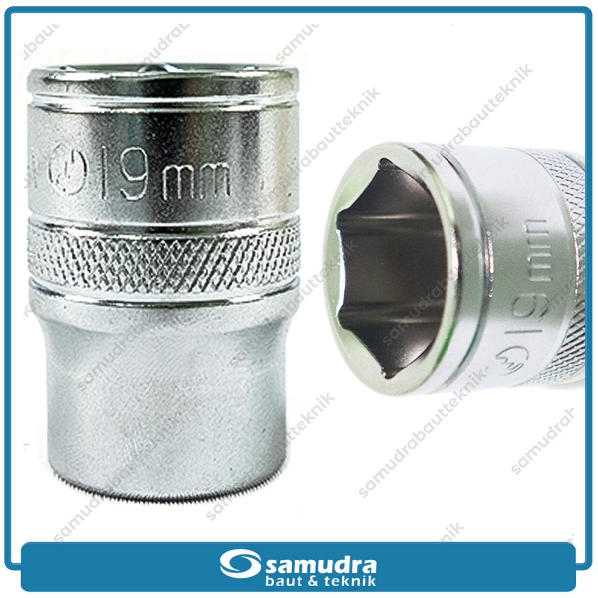 LIPPRO 3101M-19 Mata Sok 1/2" 6PT 19 mm