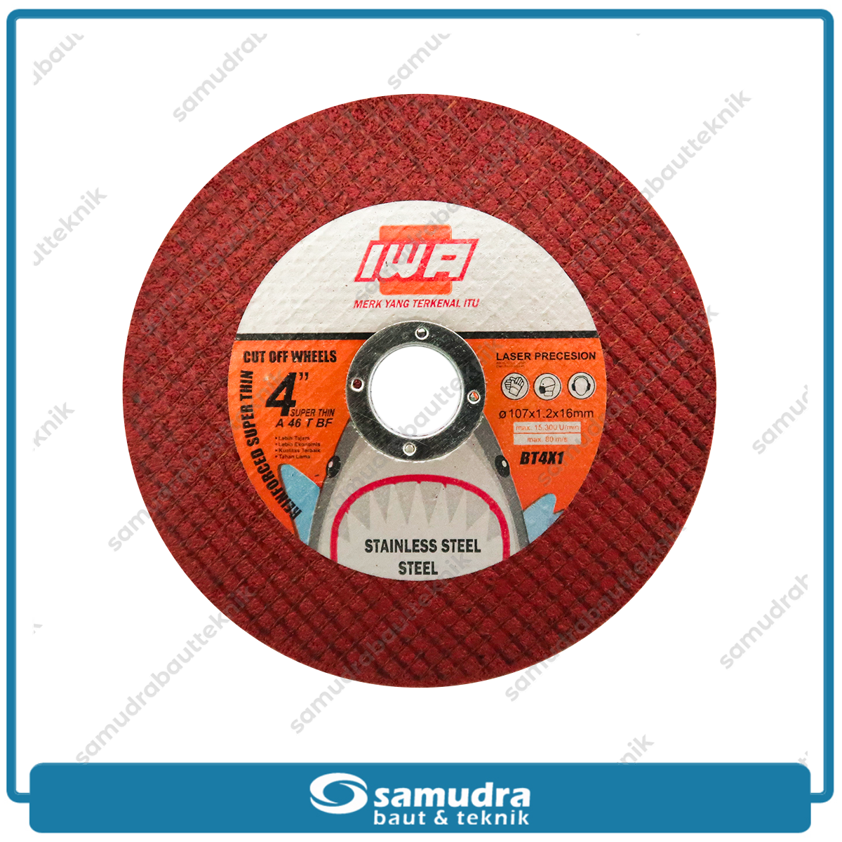 IWA Mata Gerinda Potong Besi 4" Merah / Cutting Wheel Red