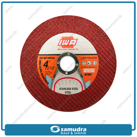 IWA Mata Gerinda Potong Besi 4" Merah / Cutting Wheel Red