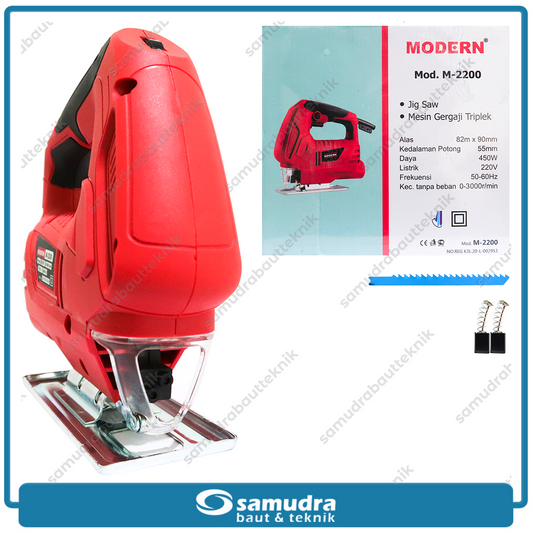 MODERN M-2200 Mesin Jigsaw Listrik Variable Speed