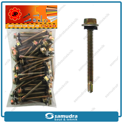 JP Sekrup Roofing Kuning 12 x 50 - 50 pcs