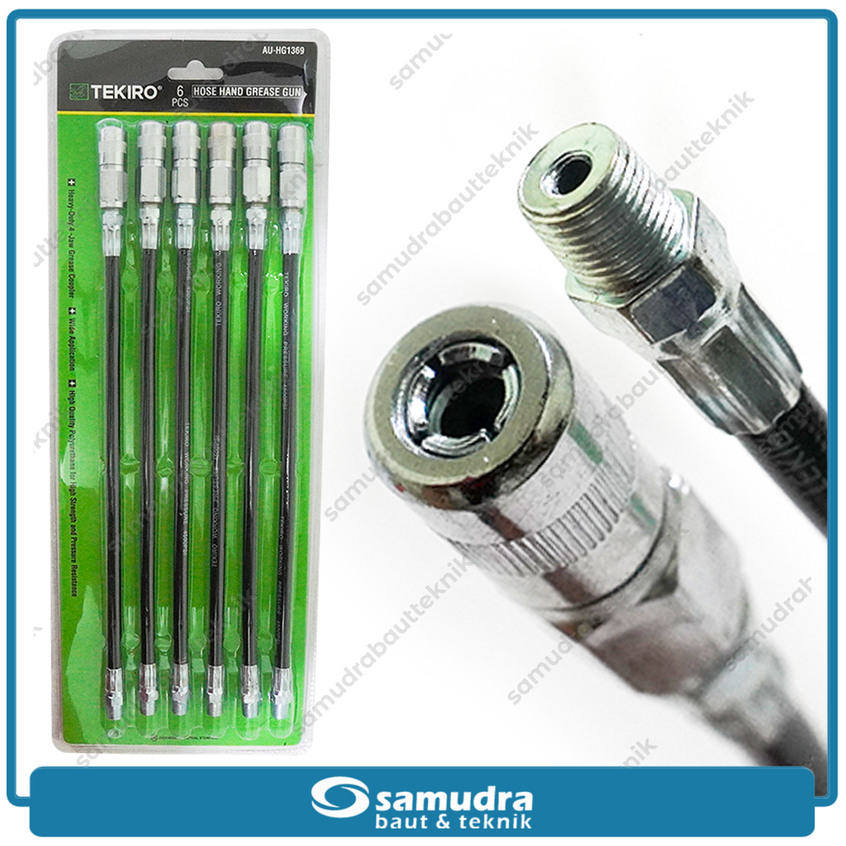 TEKIRO AU-HG1369 Selang Pompa Stempet Set 6 Pcs / Selang Pompa Gemuk