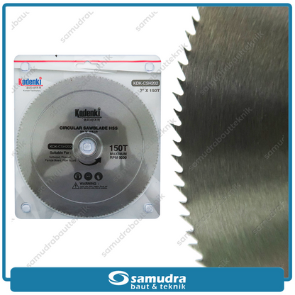 KODENKI KDK-CSH202 Circular Saw Blade HSS 7" x 150T