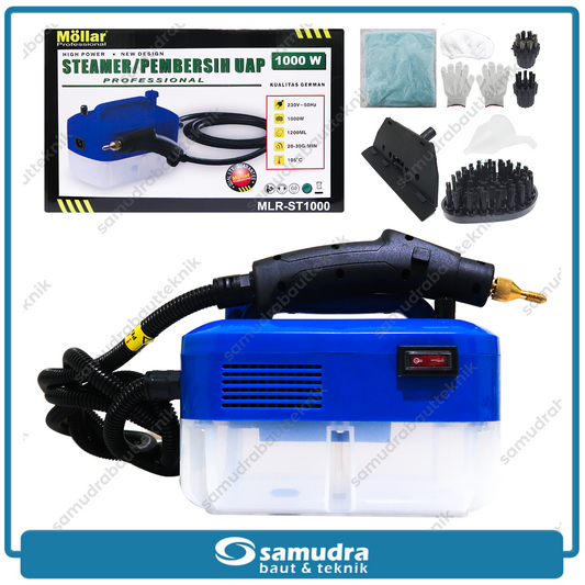 MOLLAR ST1000 Mesin Steamer Pembersih Uap 1.000 Watt