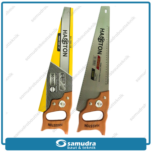 HASSTON 1260-118 Gergaji Tangan Gagang Kayu 18"