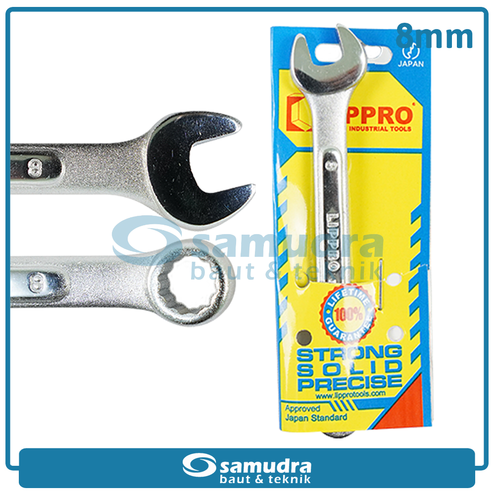 LIPPRO 600C-8 Kunci Ring Pas 8 mm