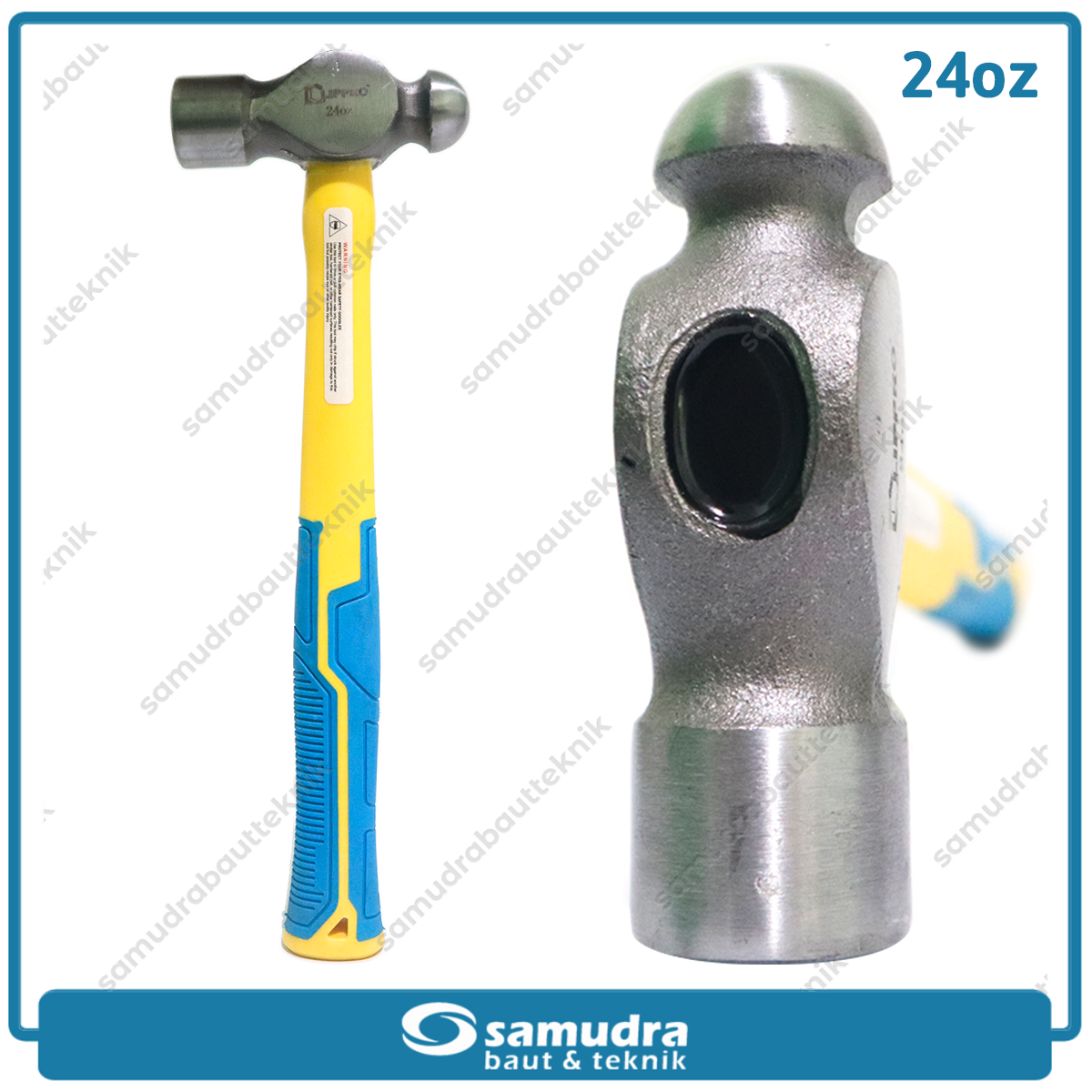 LIPPRO 7800HC-24 Palu Konde 24 oz Kuning Biru