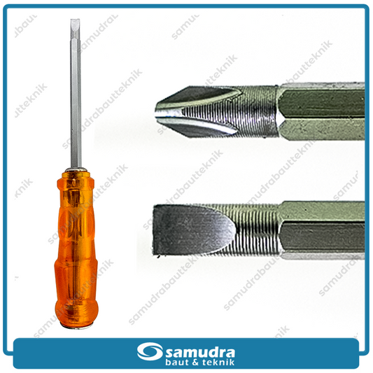 FLOURISH Obeng Tembus Bolak-Balik 4"