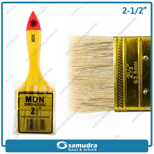 MDN 633-N Kuas Cat Putih 2-1/2"