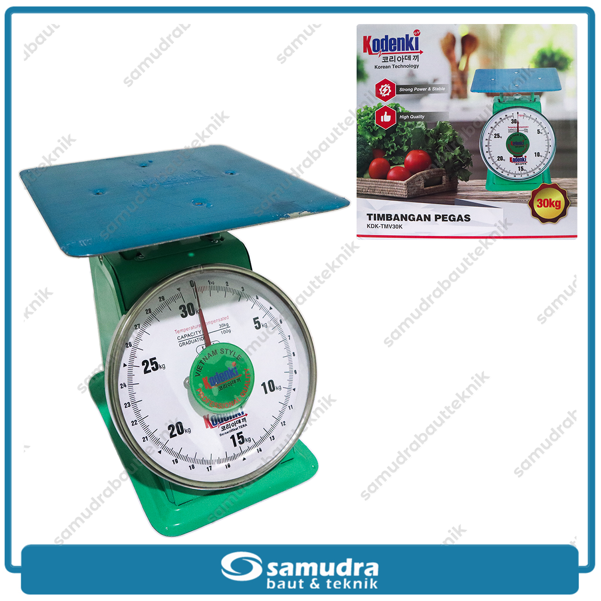 KODENKI KDK-TMV30K Timbangan Duduk Jarum 30 kg / Timbangan Pegas