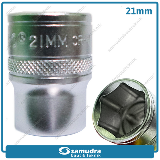 TEKIRO SC-SC0387 Mata Sok 1/2" 6PT 21 mm