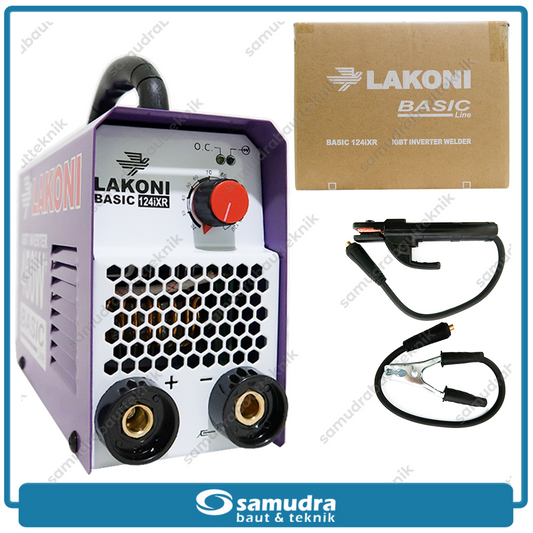 LAKONI BASIC-124iXR Mesin Las Listrik IGBT 120A 450 Watt