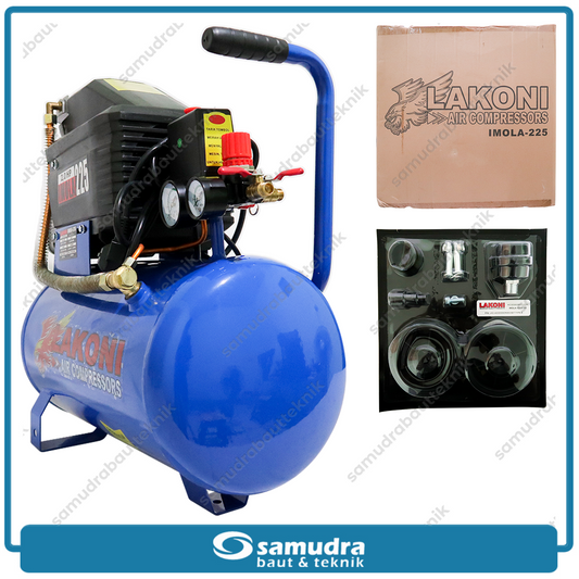 LAKONI IMOLA-225 Mesin Kompresor Listrik 2 HP 25 Liter