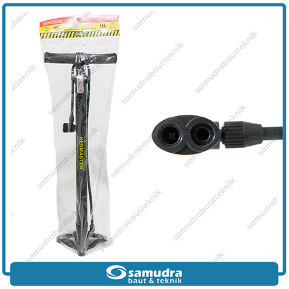 KENMASTER PMPA-043 Pompa Sepeda Tabung Hitam KM-5435