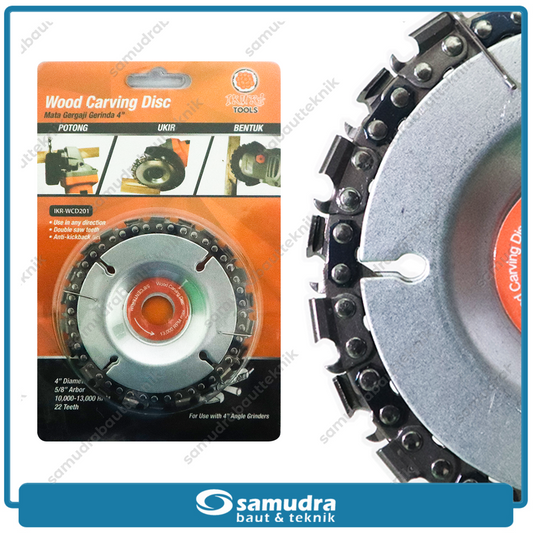 IKURA IKR-WCD201 Mata Gergaji Gerinda 4" / Wood Carving Disc