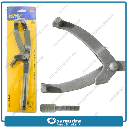 AMERICANTOOL Kursi Lipat Biru Kuning