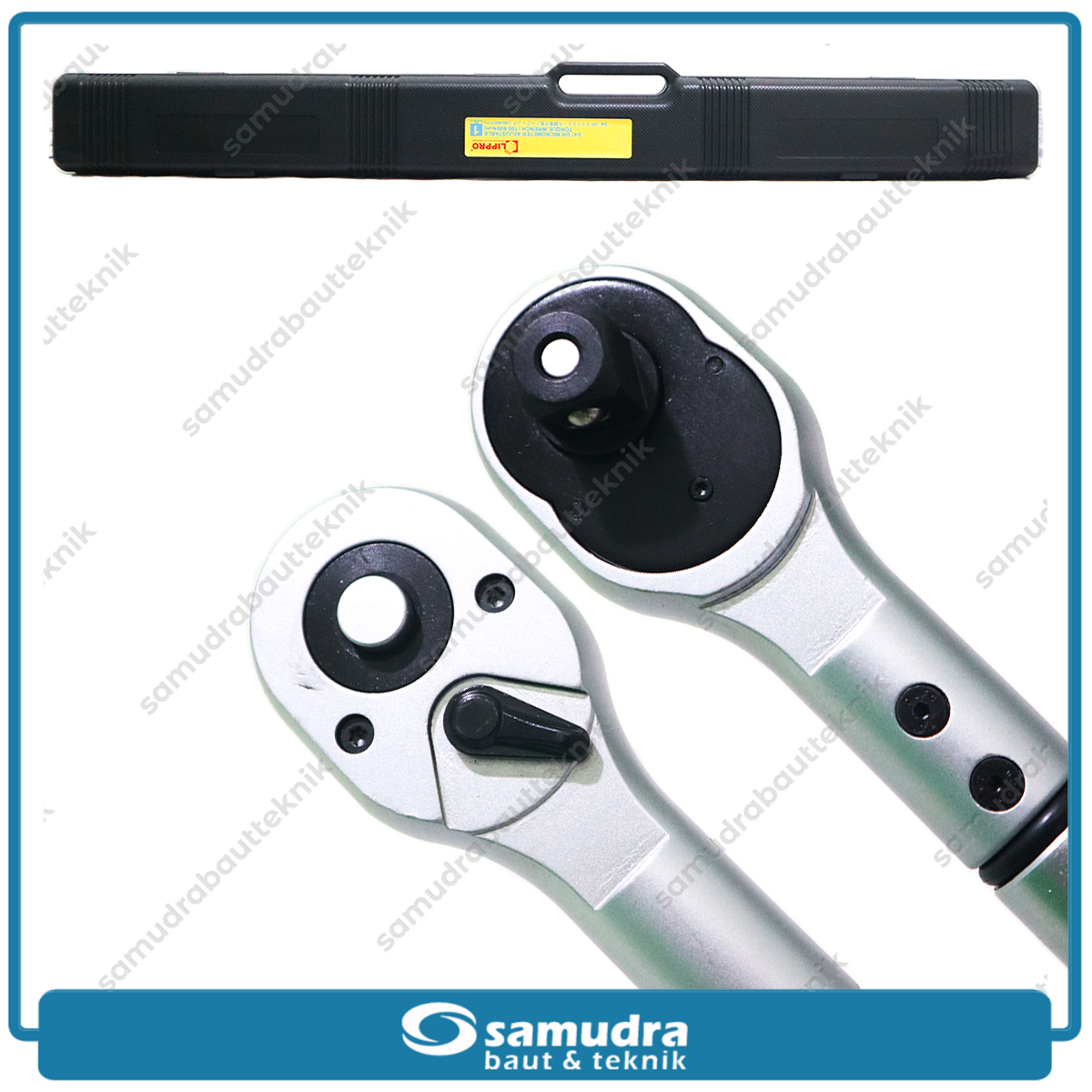 LIPPRO 11386 Kunci Momen Torsi 3/4" 100-600 Nm / Adjustable Torque Wrench