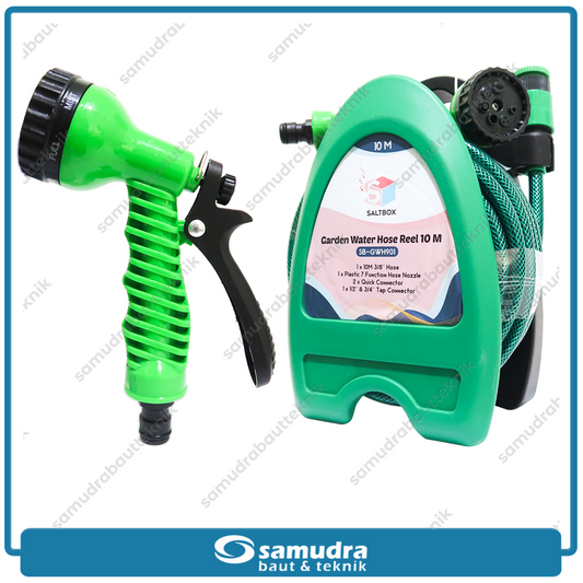 SALTBOX SB-GWH901 Selang Air Gulung Portabel 10 meter / Water Hose Reel