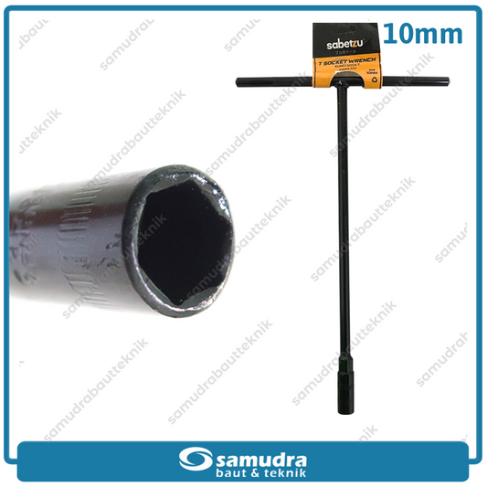 SABETZU Kunci Sok T Hitam 10 mm