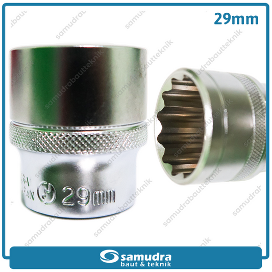 LIPPRO 3126M-29 Mata Sok 1/2" 12PT 29 mm