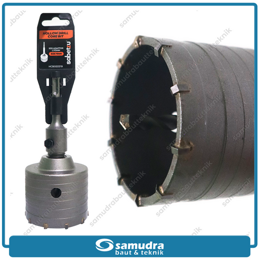 SABETZU HCB022219 Hole Saw Beton 75 mm / Hollow Core Drill Bit
