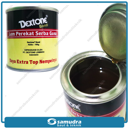 DEXTONE Bond 101 Lem Kuning Serbaguna Kaleng 100 gram
