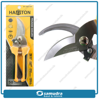 HASSTON 1353-005 Gunting Dahan Kuning Hitam