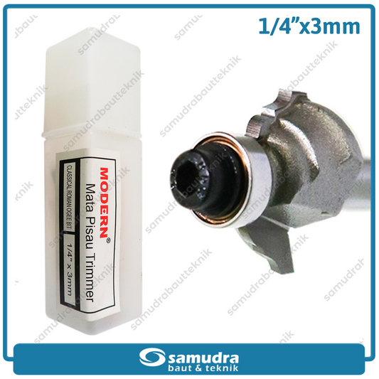 MODERN Mata Profil Classical Roman Ogee Bit 3 mm / Trimmer Bit 1/4"