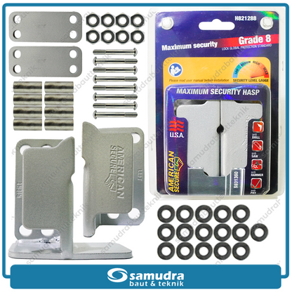 AMERICANSECURE H821288 Pelindung Gembok Hasp