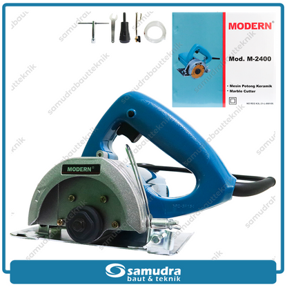 MODERN M-2400 Mesin Potong Keramik Listrik 110 mm / Marble Cutter