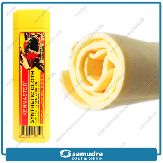 KENMASTER PLAS-087 Lap Kanebo Motor Segi 8 Gepeng Box Plastik / Plas Chamois