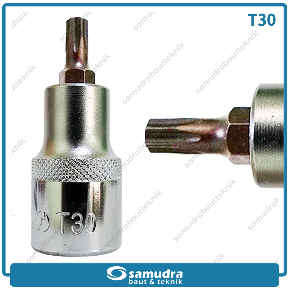 LIPPRO 3410TT-T30 Mata Sok Bintang 1/2" T30