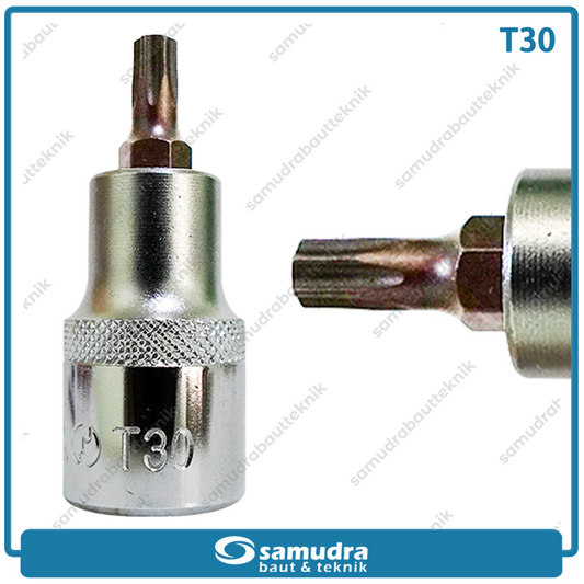 LIPPRO 3410TT-T30 Mata Sok Bintang 1/2" T30