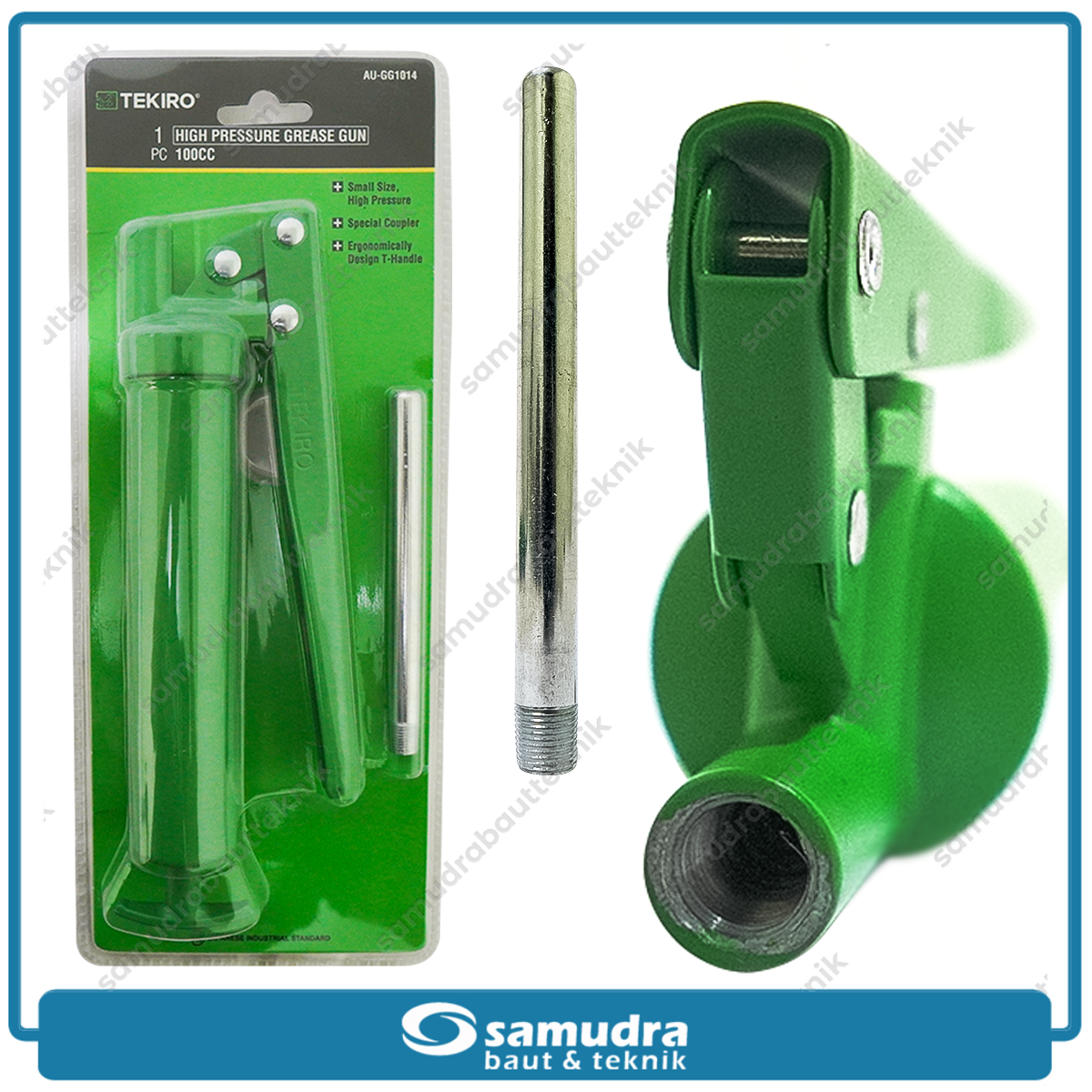 TEKIRO AU-GG1014 Pompa Stempet 100 cc / Pompa Gemuk Mini Tangan