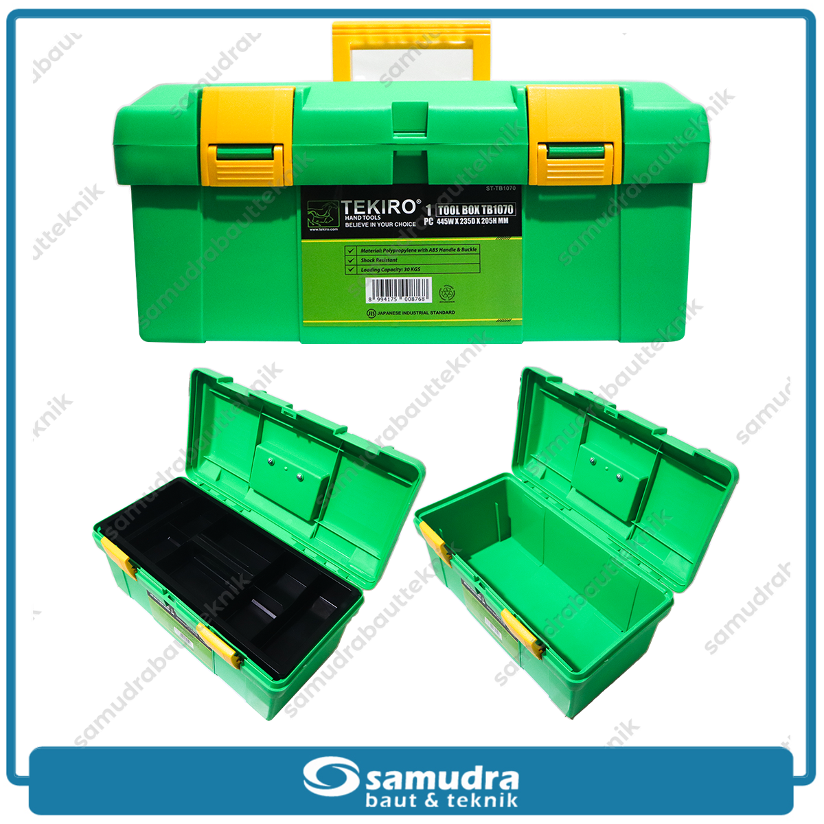 TEKIRO ST-TB1070 Tool Box Plastik 0210 442 x 238 x 207 mm