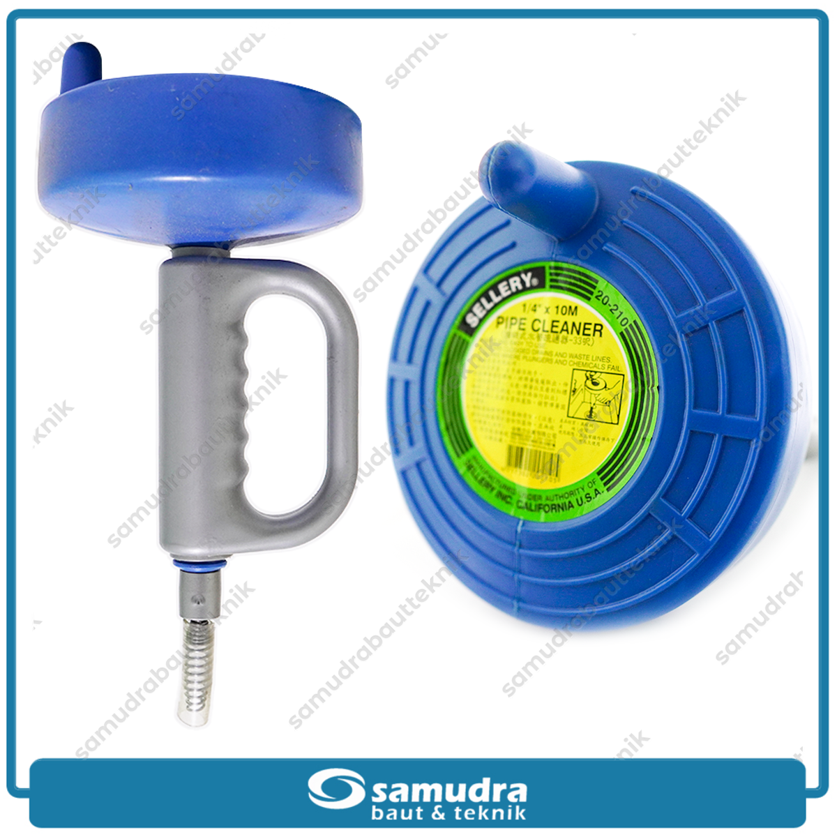 SELLERY 20-210 Kawat Anti Sumbat 1/4" x 10 meter / Pipe Cleaner