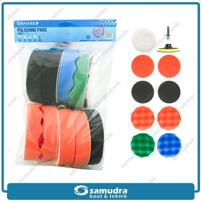 ORANGE 4525M14-12 Busa Poles 5" Set 12 pcs Adaptor M14