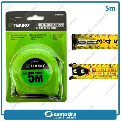 TEKIRO GT-MT1822 Meteran Feng Shui 5 meter