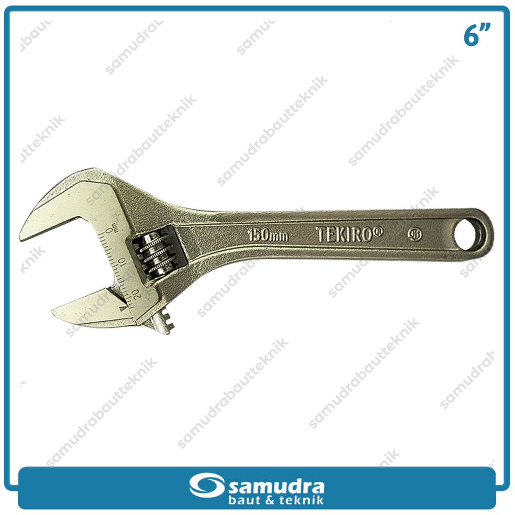 TEKIRO WR-AD0281 Kunci Bago 8" / Kunci Inggris