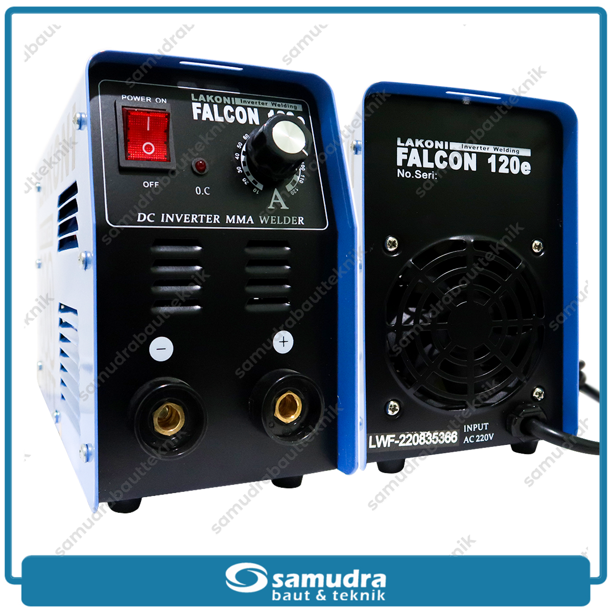 LAKONI FALCON-120E Mesin Las Listrik MMA 120A 900 Watt