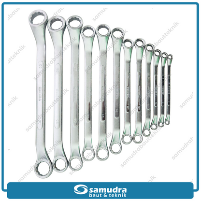 TEKIRO WR-SE0302 Kunci Ring Set 12 pcs (6-32 mm)