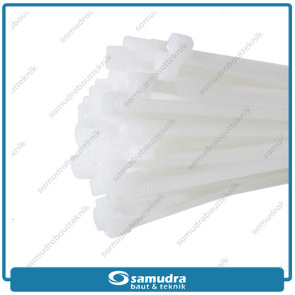 Paket 10 set JP Kabel Ties 2.5 x 100 mm Putih