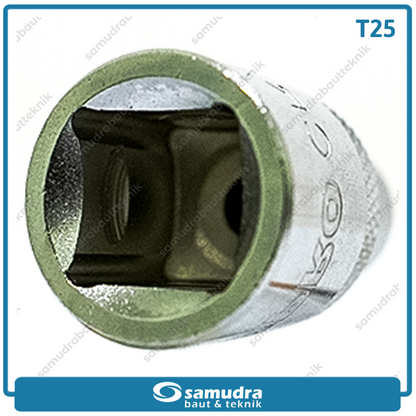 LIPPRO 3410TT-T25 Mata Sok Bintang 1/2" T25