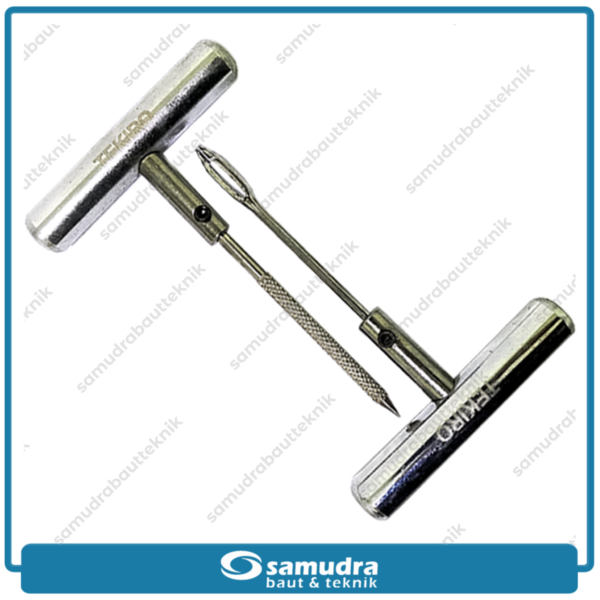 TEKIRO AU-TK1774 Alat Tambal Ban Tubles Set Gagang Besi