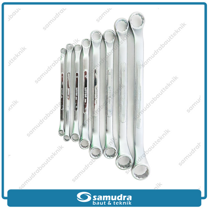 LIPPRO 571R-08P Kunci Ring Set 8 pcs (6-24 mm)