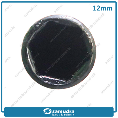 SABETZU Kunci Sok T Hitam 12 mm