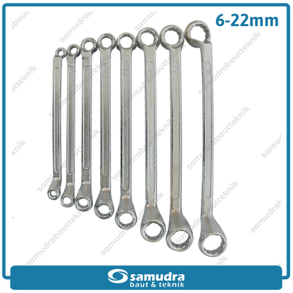 DIAMOND Kunci Ring Set 8 pcs 6-22 mm