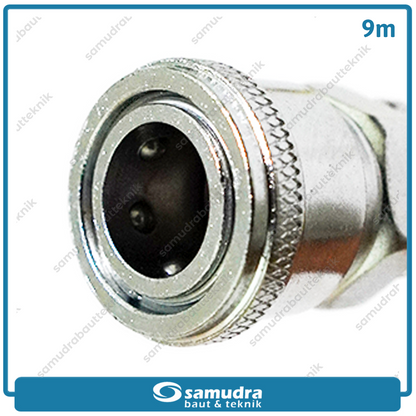 LIPPRO 9309RH Selang Spiral 9 meter / Selang Recoil Kuning