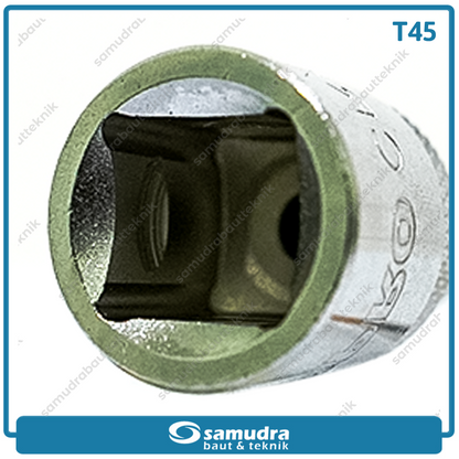 LIPPRO 3410TT-T45 Mata Sok Bintang 1/2" T45