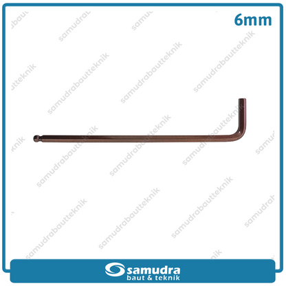 LIPPRO 168-6.0 Kunci L Panjang Extra Long Ballpoint 6 mm